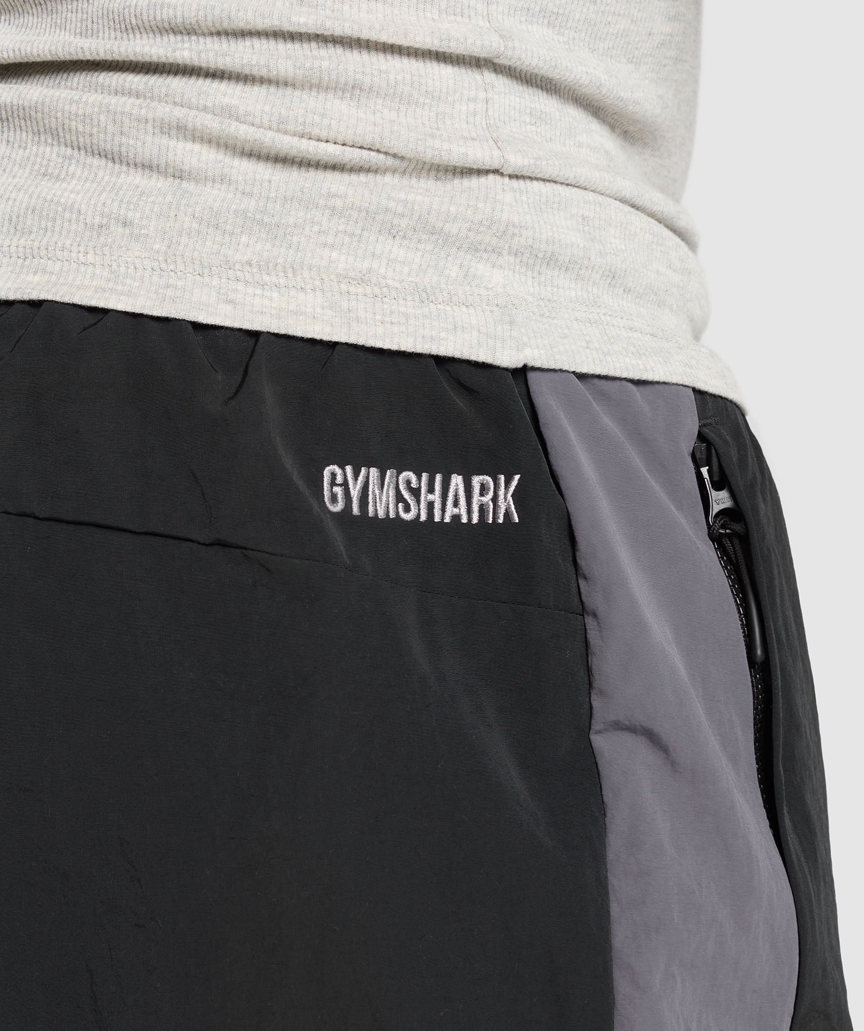 Retro Track Pants - Black/Dark Grey/Smokey Grey