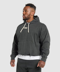 Heavyweight Rib Hoodie - Asphalt Grey