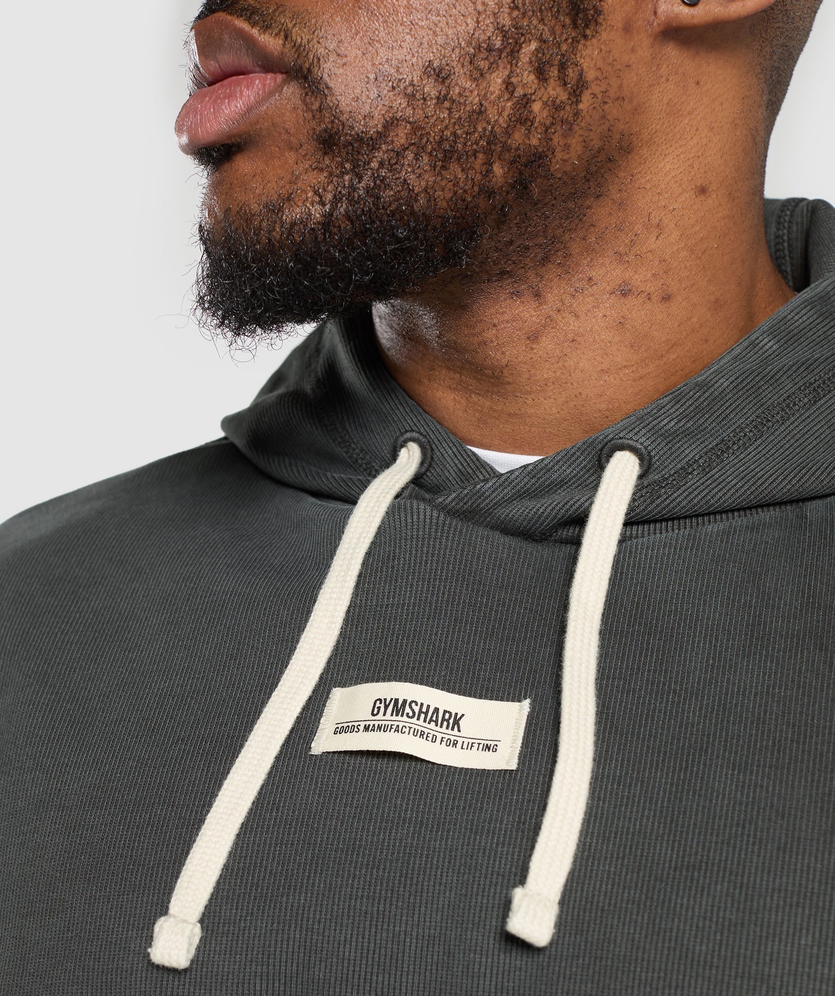 Heavyweight Rib Hoodie - Asphalt Grey