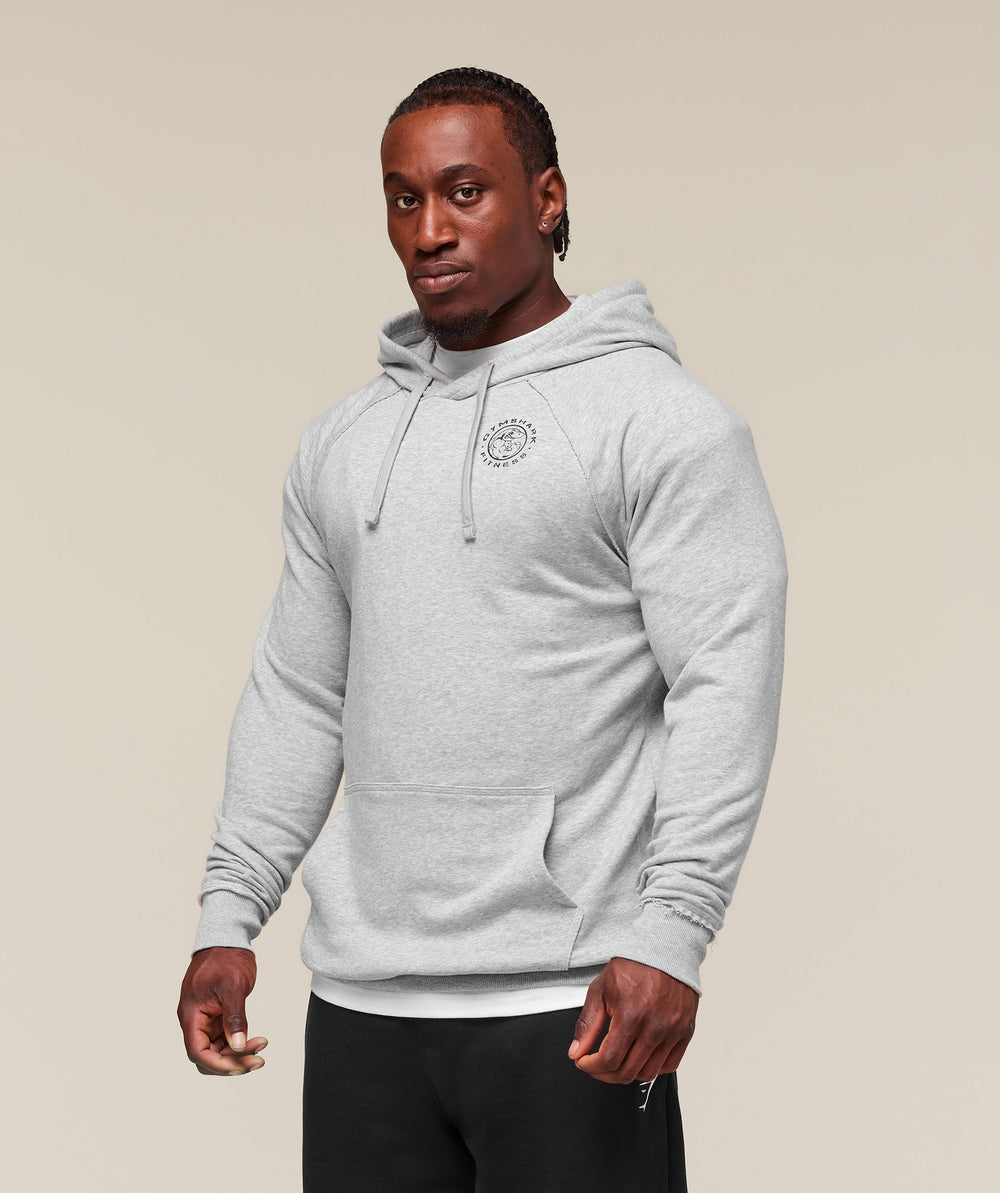 Legacy Hoodie - Light Grey Marl