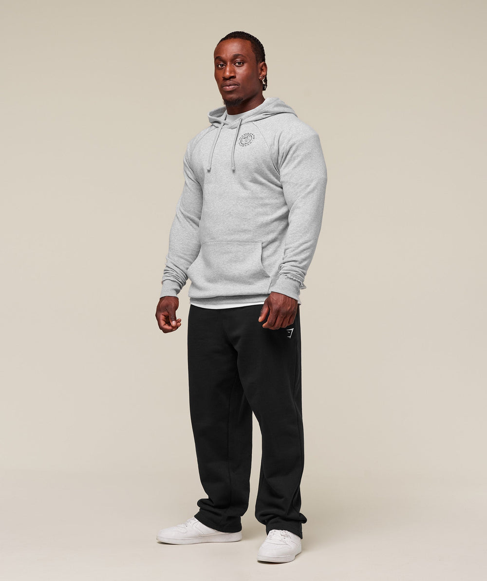 Legacy Hoodie - Light Grey Marl