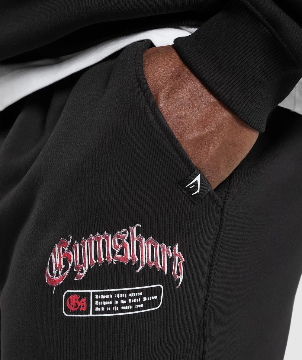 Shark Joggers - Black