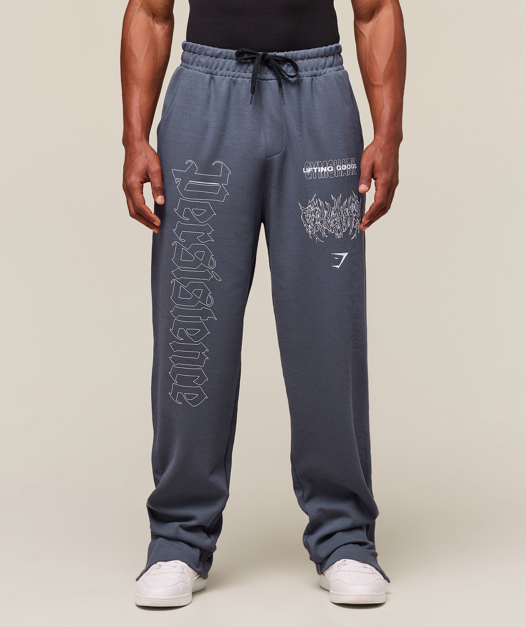 Carlos Belcast x Rest Day Track Pants - Titanium Blue
