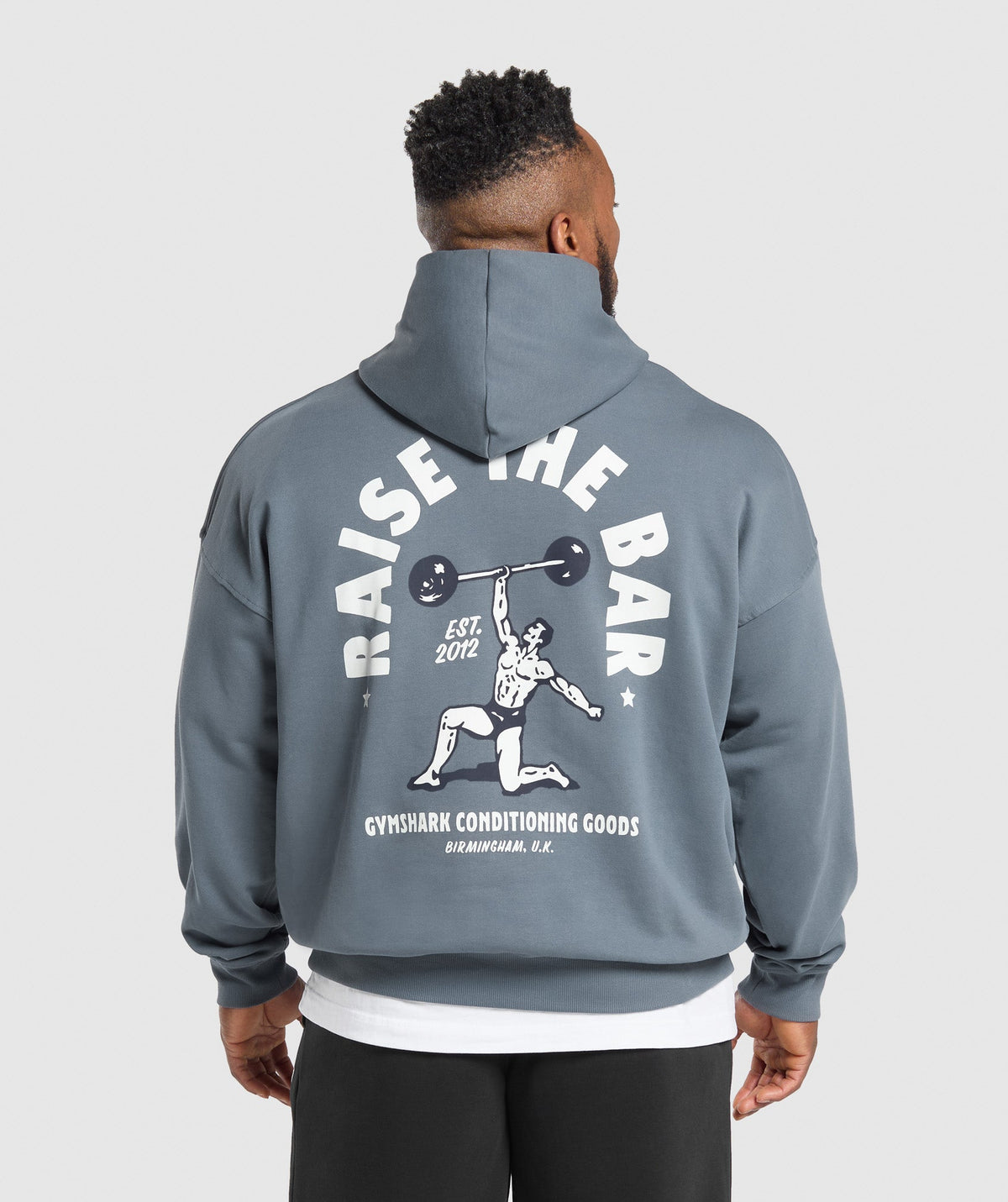 Raise the Bar Hoodie - Iron Blue