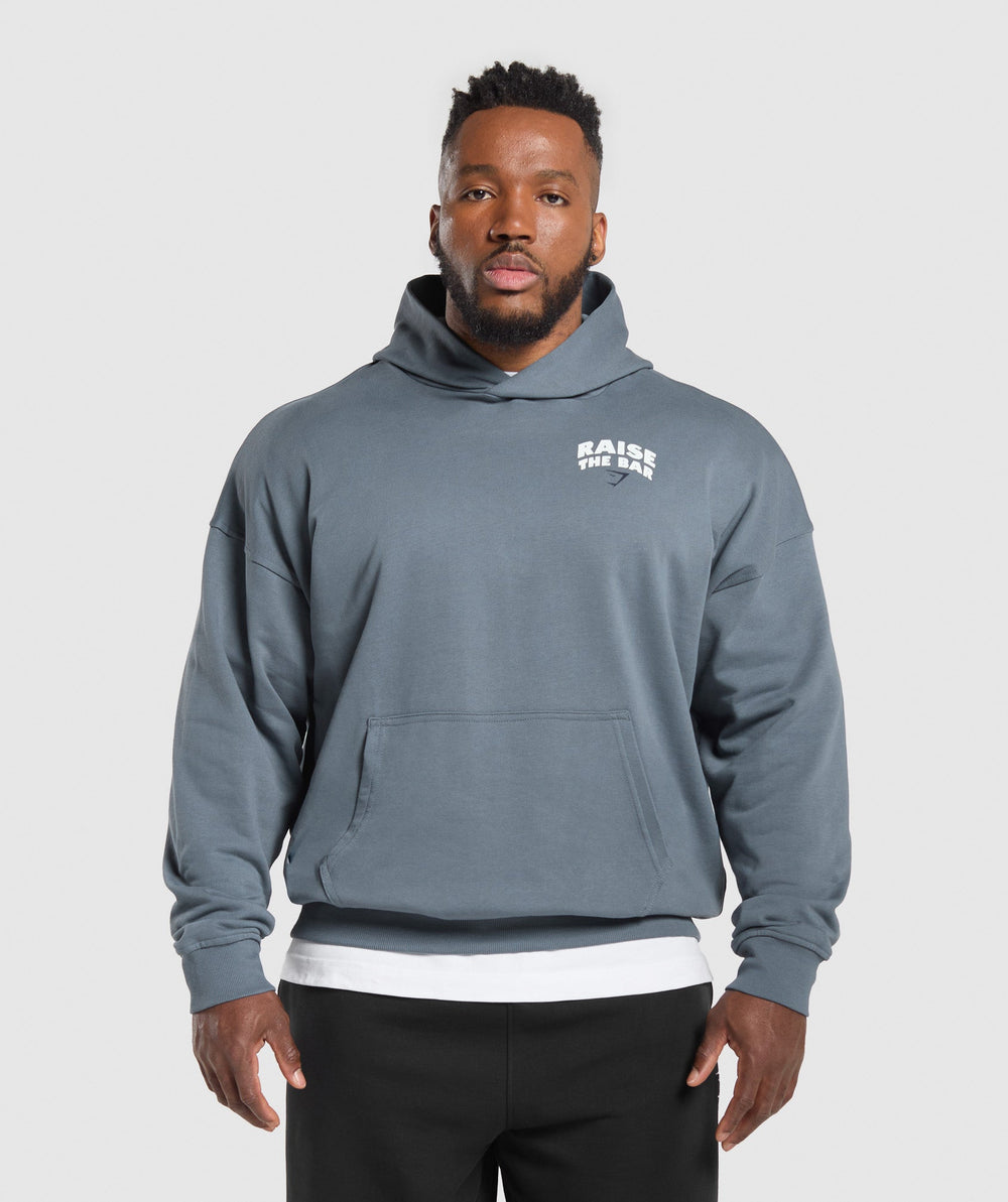 Raise the Bar Hoodie - Iron Blue