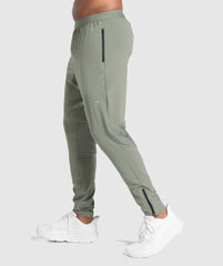 Running Performance Joggers - Unit Green