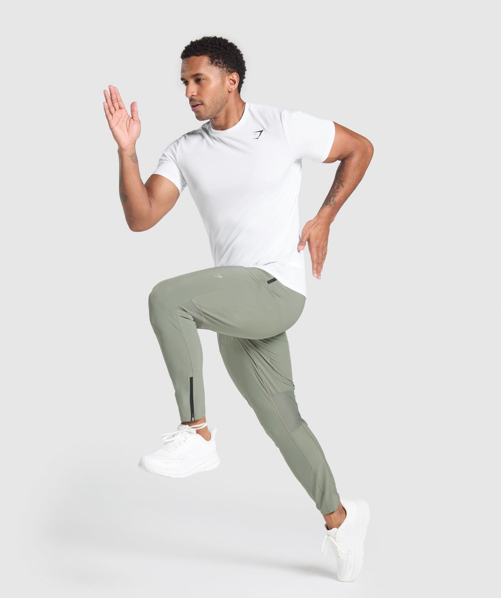 Running Performance Joggers - Unit Green