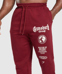 Global Lifting Oversized Joggers - Sets Red