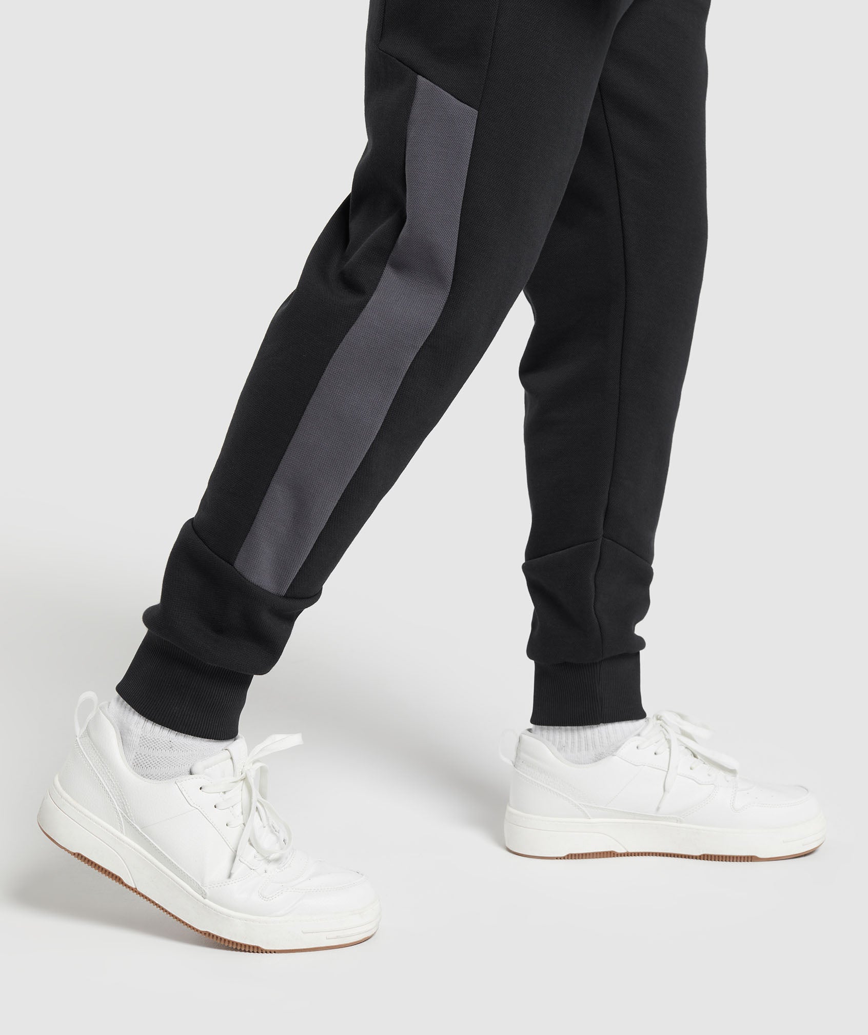 Pique Joggers - Black/Onyx Grey