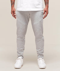 Interlock Tech Joggers - Light Grey Core Marl