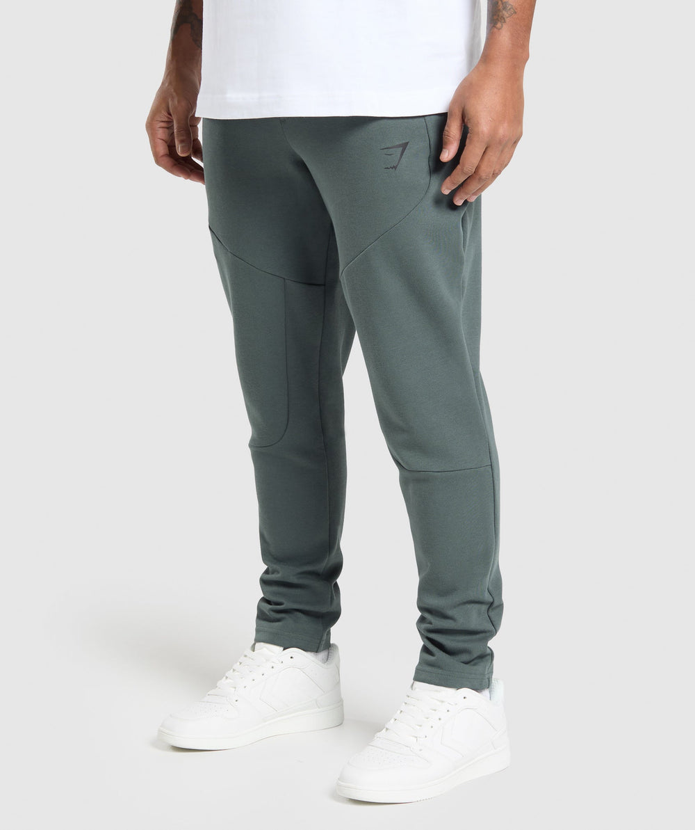 Interlock Tech Joggers - Slate Teal
