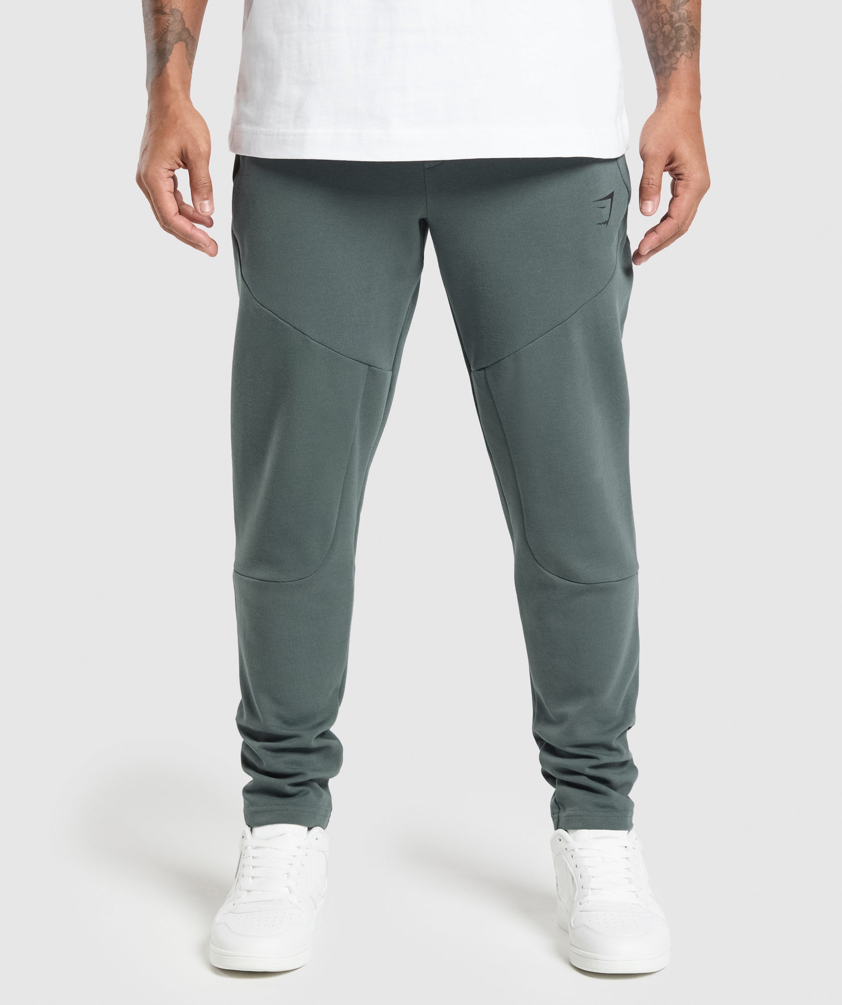 Interlock Tech Joggers - Slate Teal