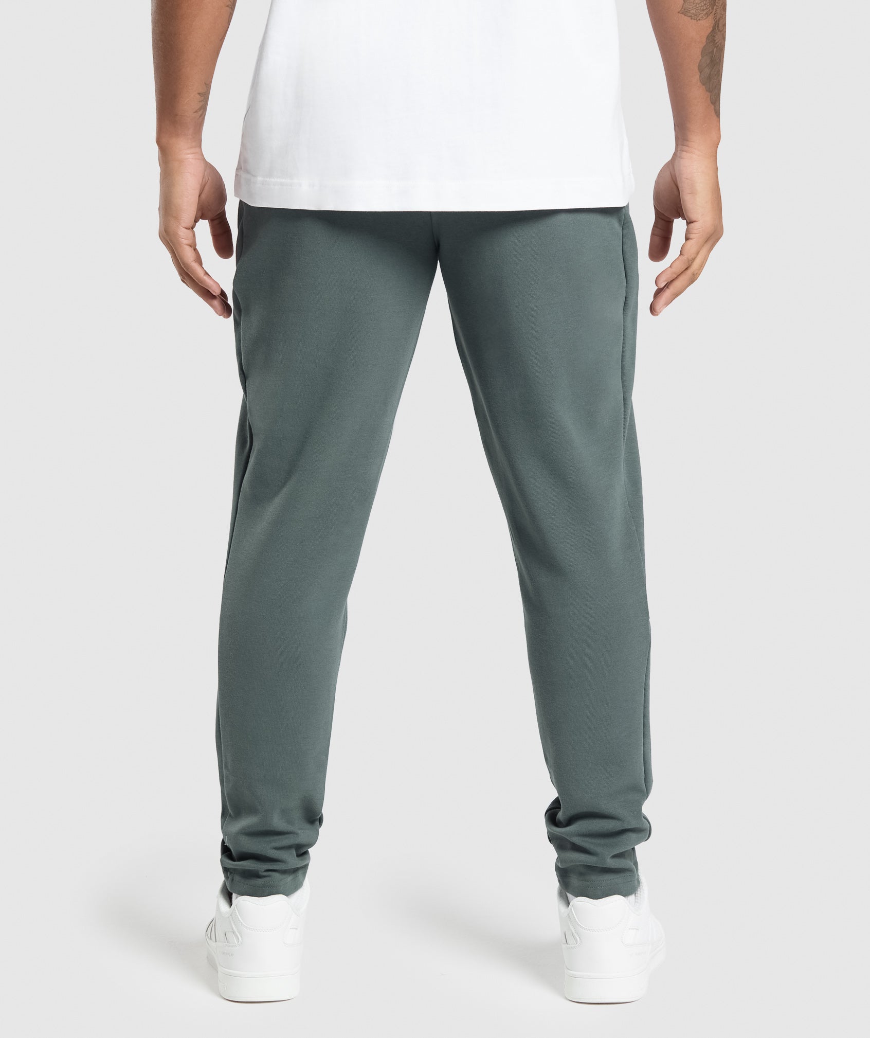 Interlock Tech Joggers - Slate Teal