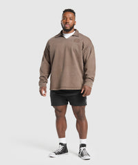 Premium Legacy Pullover - Soft Brown