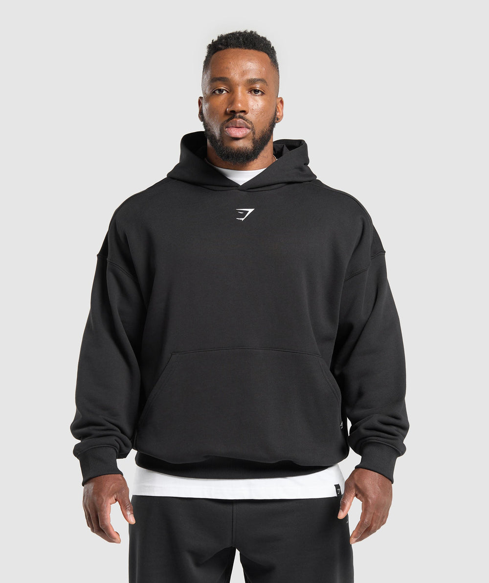 Strength Department Animal Oversized Hoodie - Black