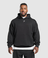 Strength Department Animal Oversized Hoodie - Black