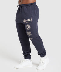 Global Lifting Oversized Joggers - Heavy Blue
