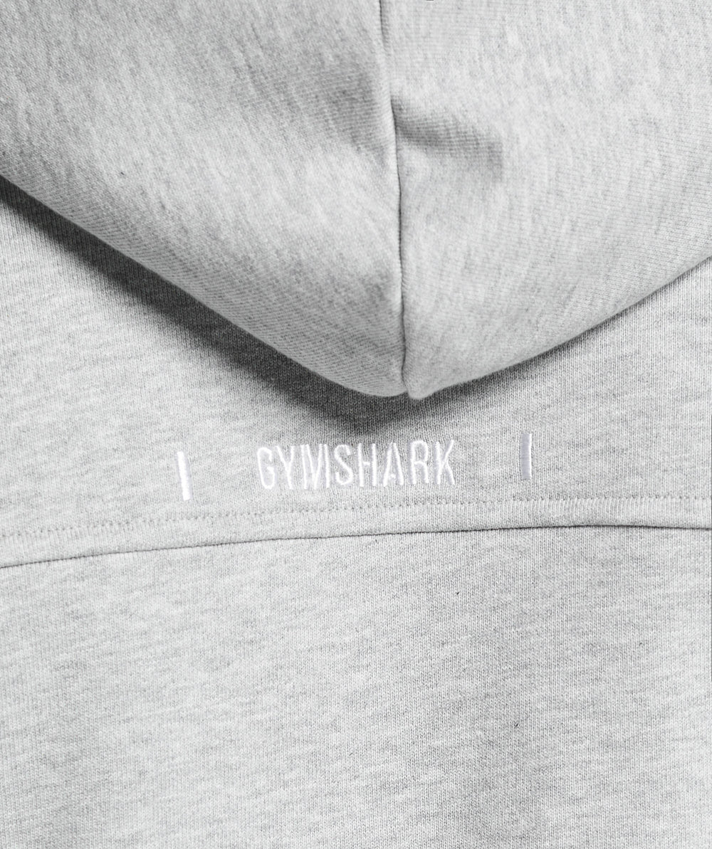 Rest Day Essentials Hoodie - Light Grey Core Marl