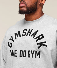 We Do Gym Crew - Light Grey Core Marl