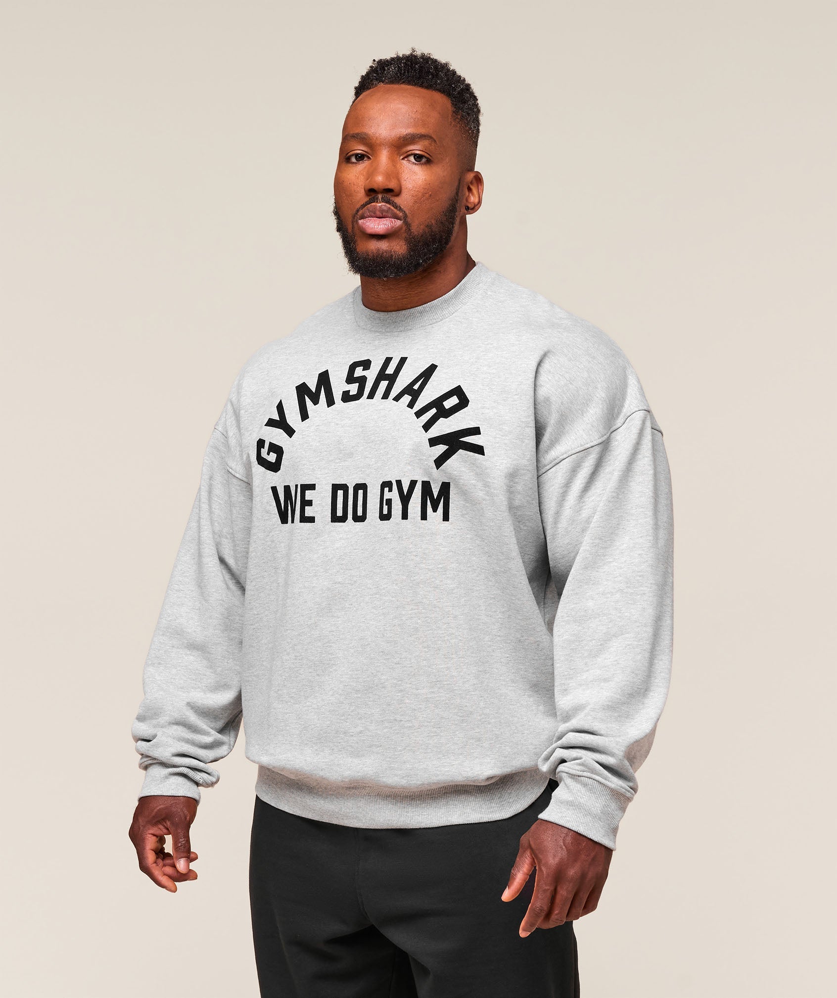 We Do Gym Crew - Light Grey Core Marl