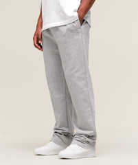 Rest Day Essentials Straight Leg Joggers - Light Grey Marl