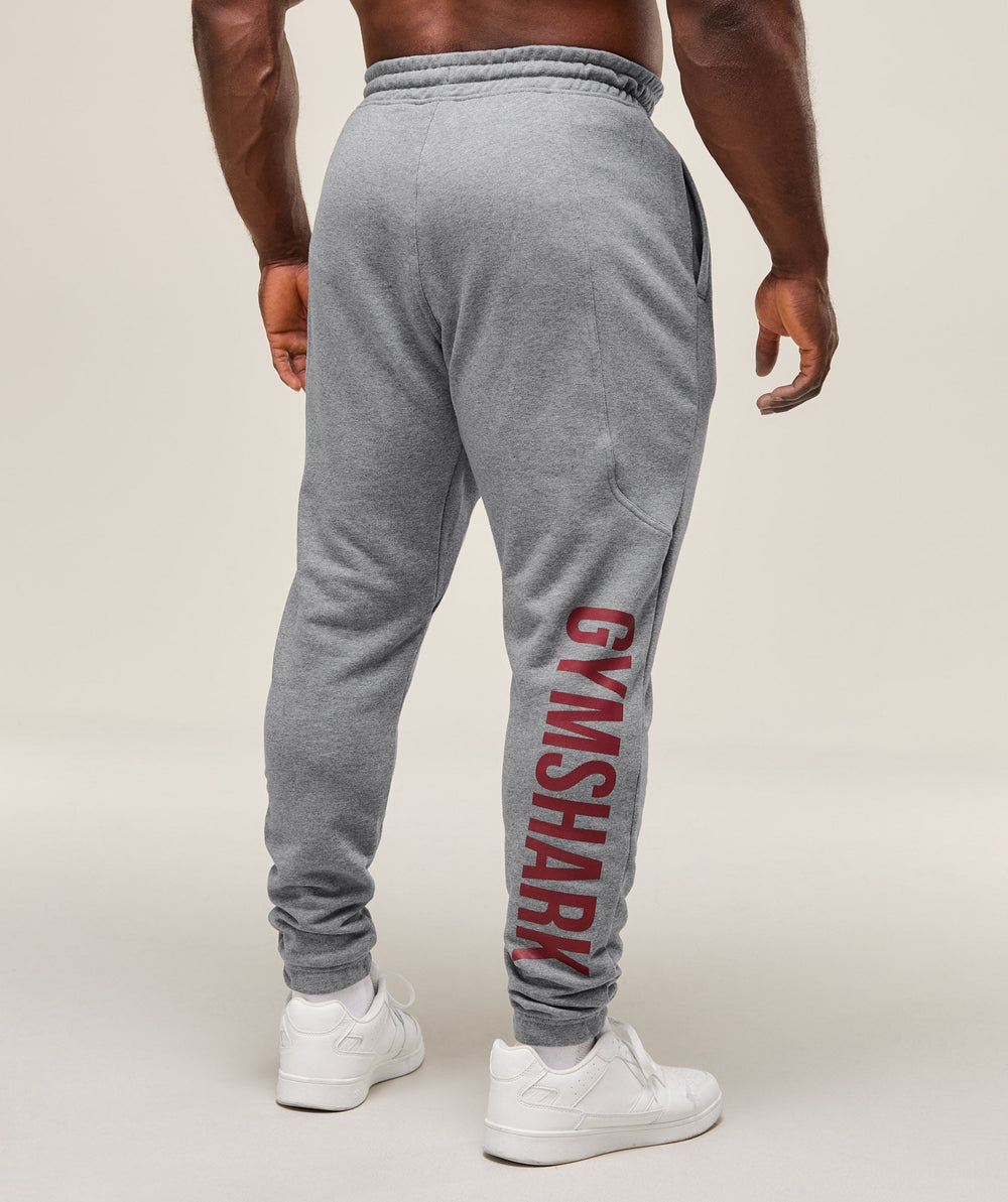 Power Wordmark Joggers - Charcoal Core Marl