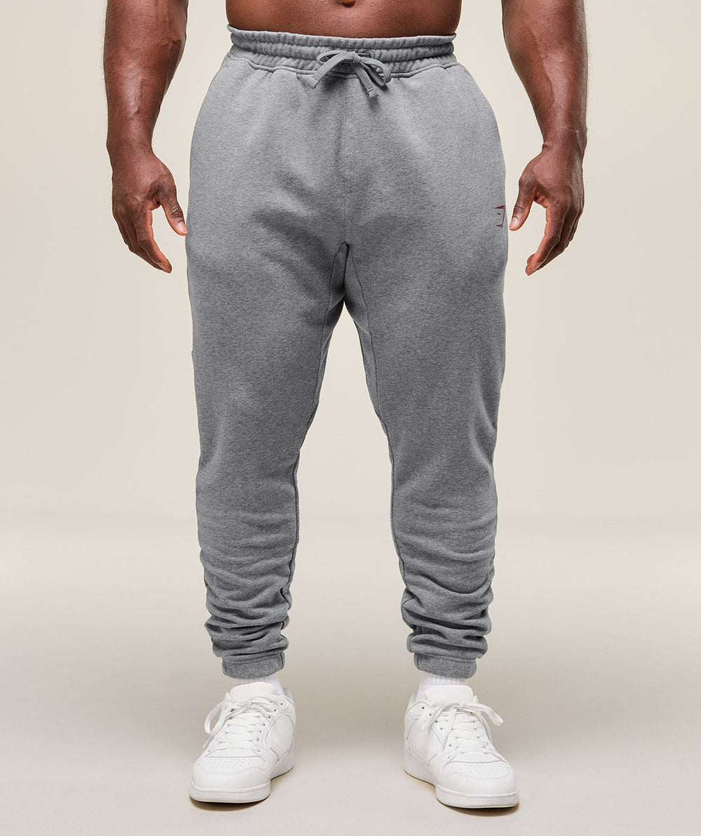 Power Wordmark Joggers - Charcoal Core Marl
