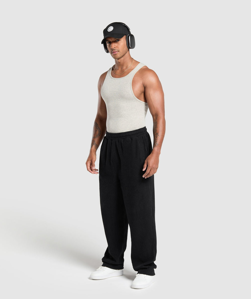 Cord Pants - Black