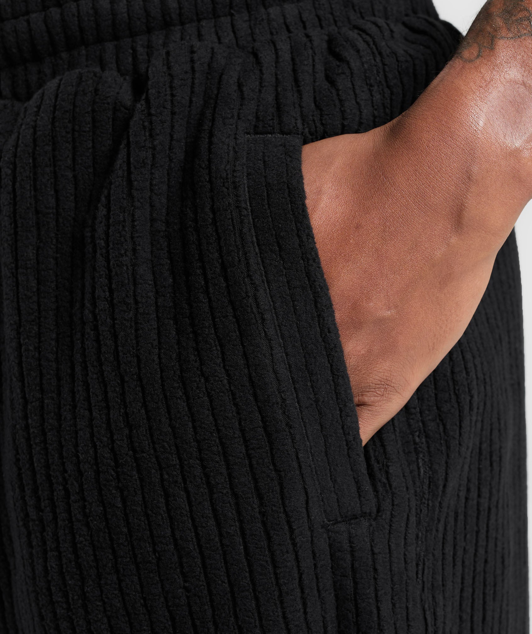 Cord Pants - Black