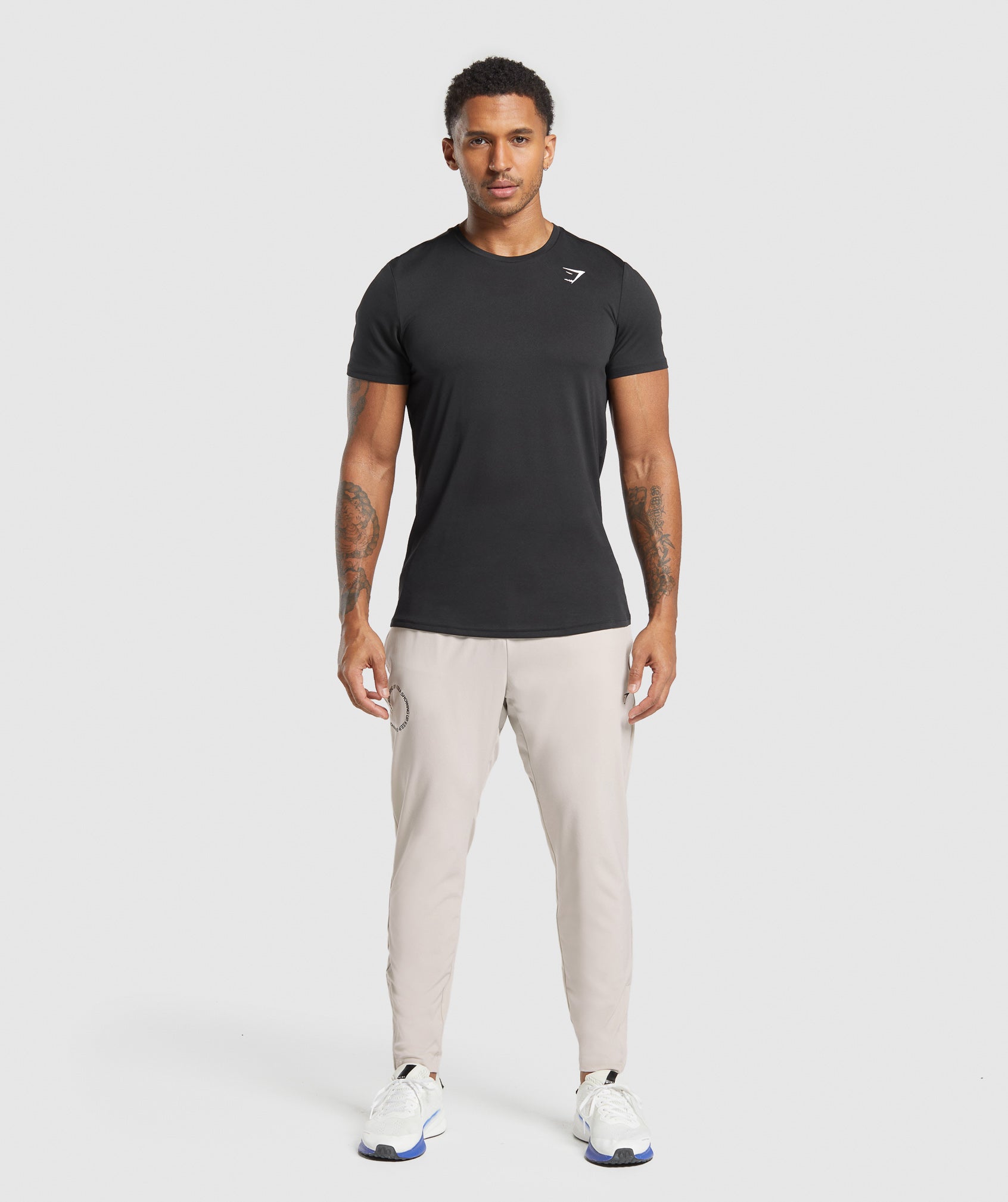 Keep Showing Up Joggers - Pebble Grey