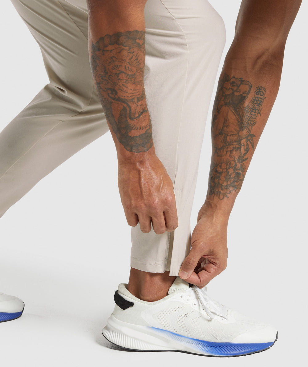 Keep Showing Up Joggers - Pebble Grey