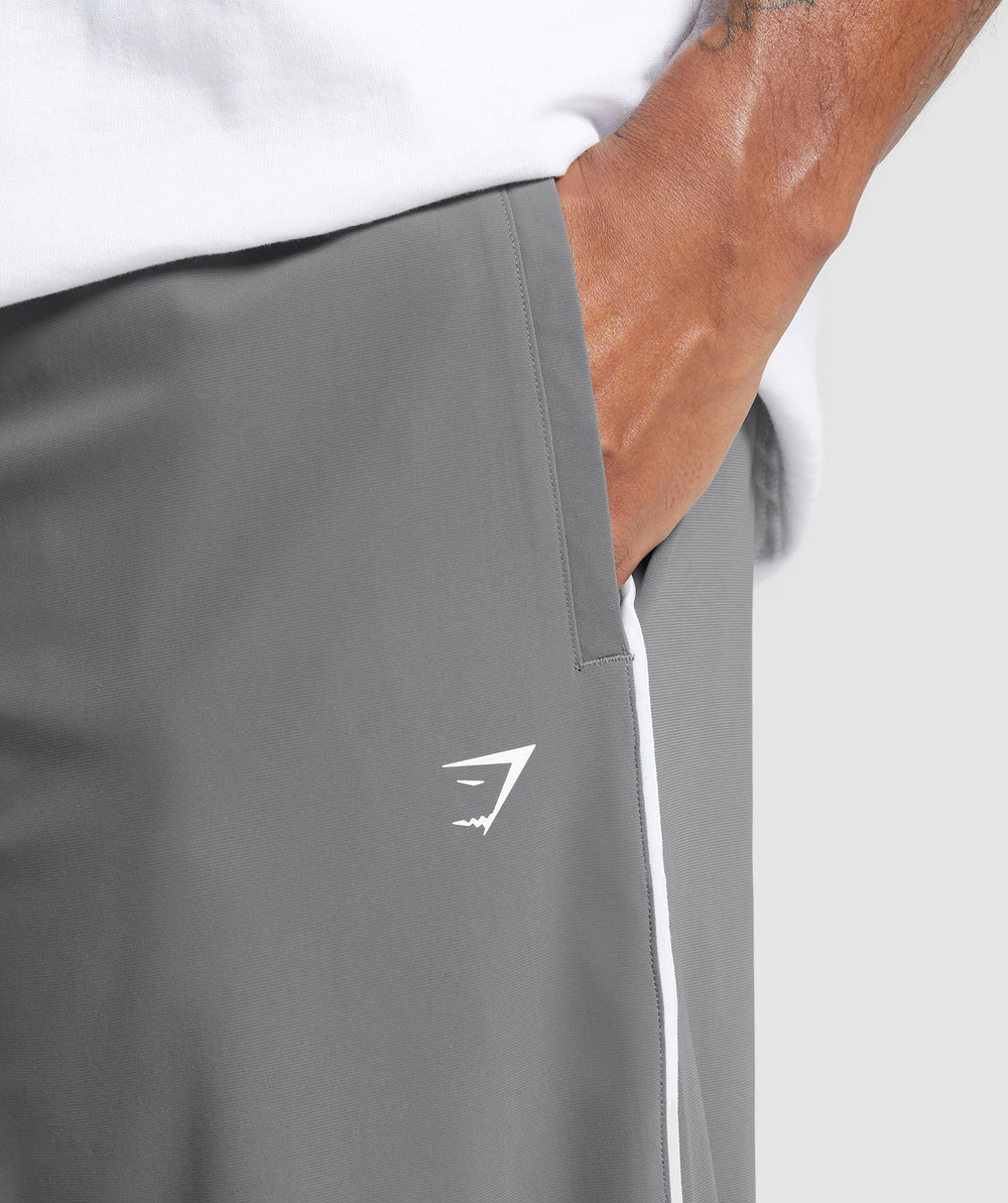 Contrast Straight Leg Pant - Pitch Grey