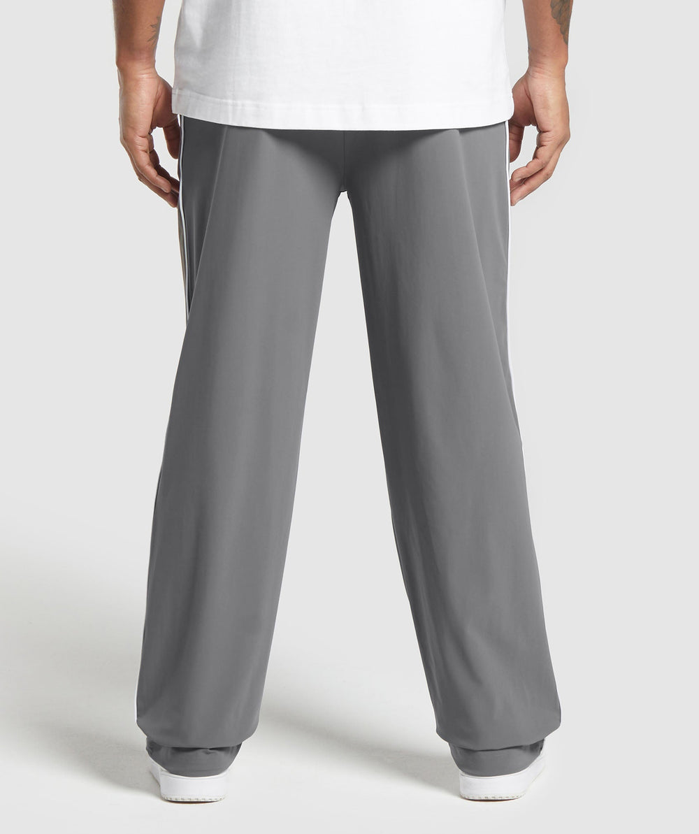 Contrast Straight Leg Pant - Pitch Grey