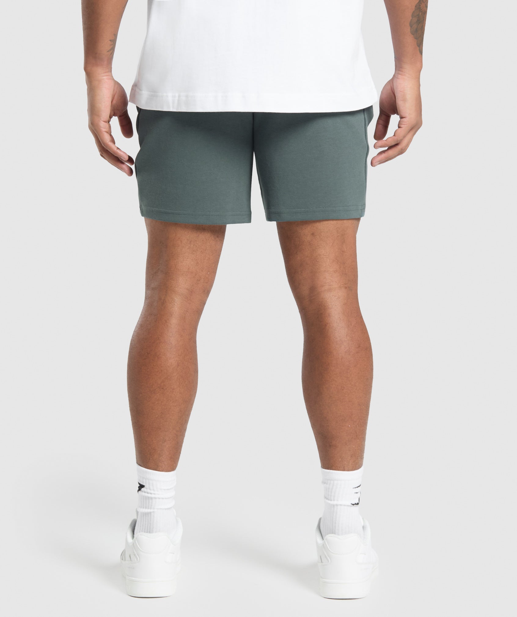 Interlock Tech 6" Shorts - Slate Teal