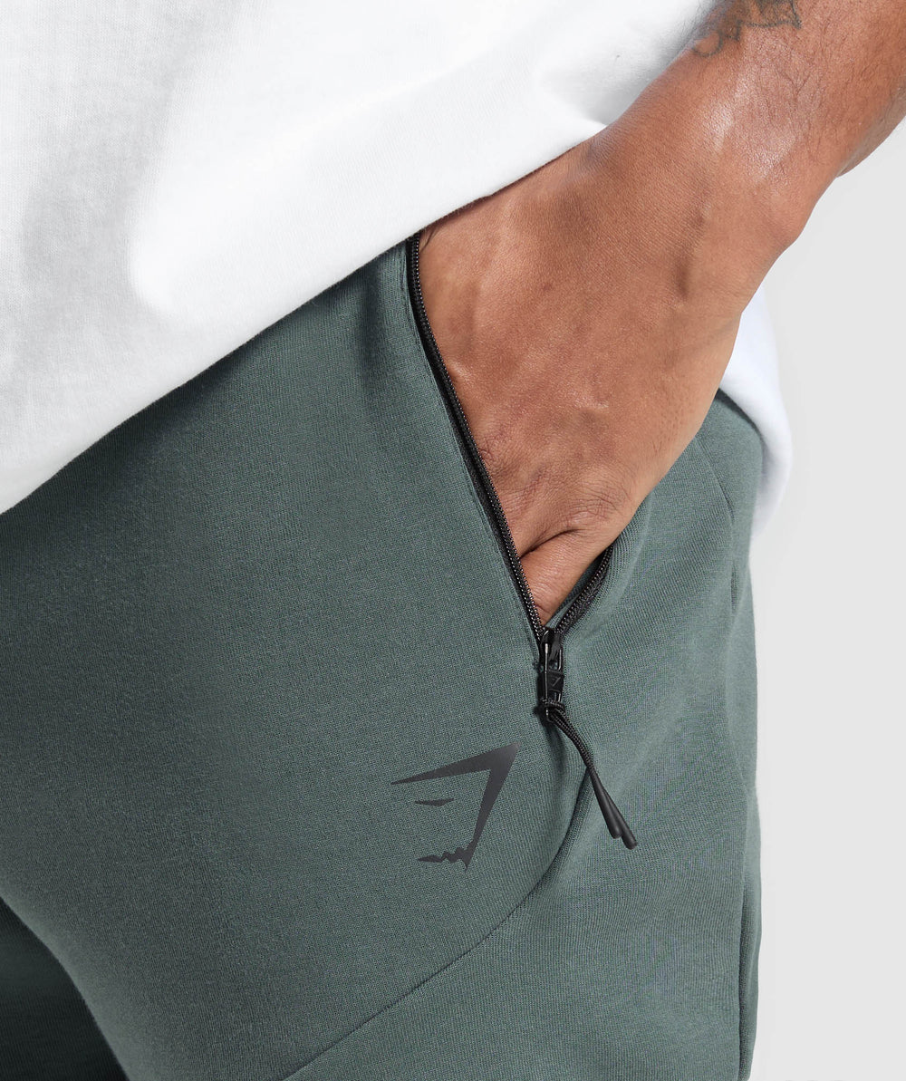 Interlock Tech 6" Shorts - Slate Teal