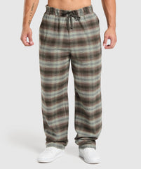 Flannel Pants - Strength Green