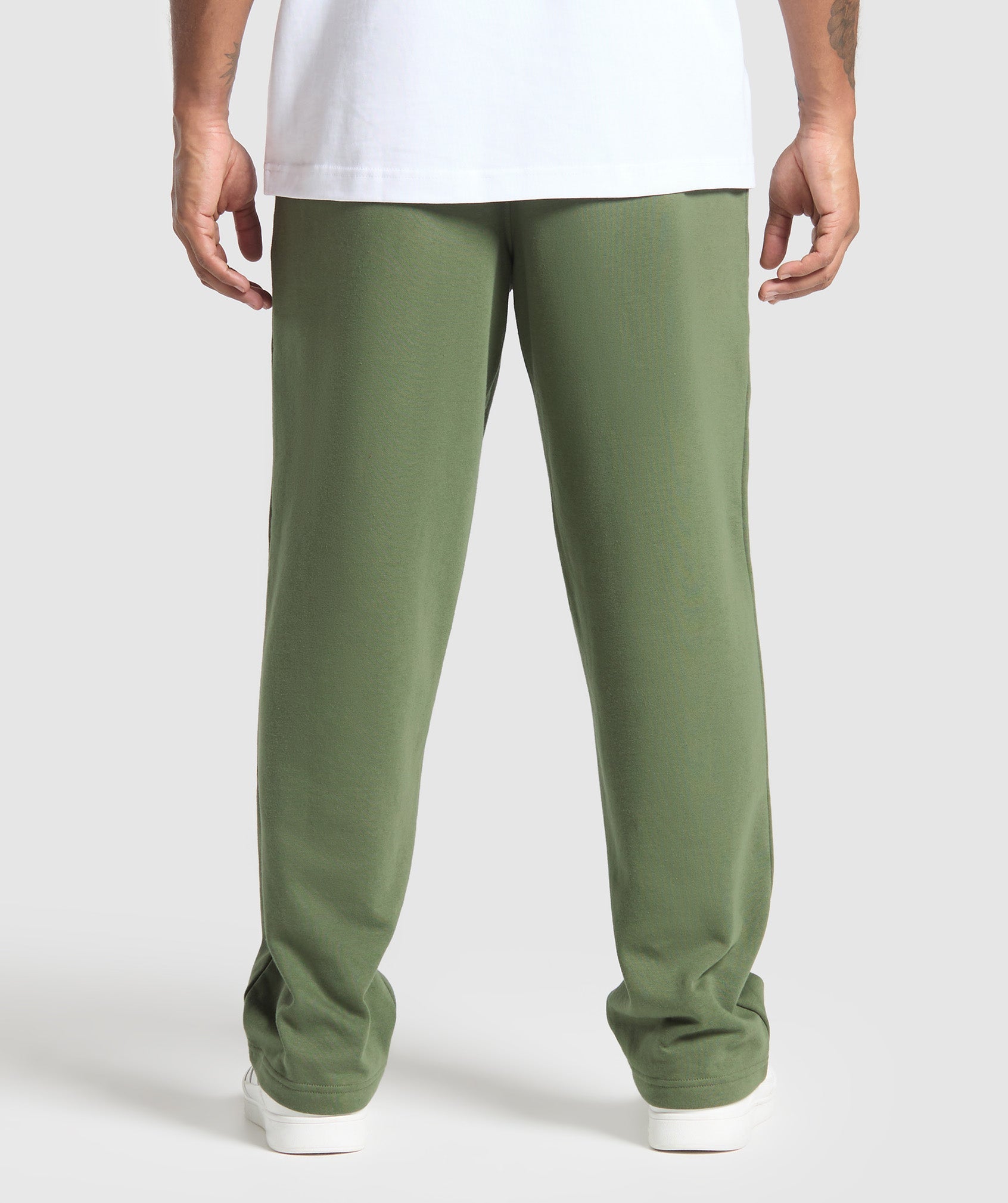 Crest Straight Leg Joggers - Core Olive