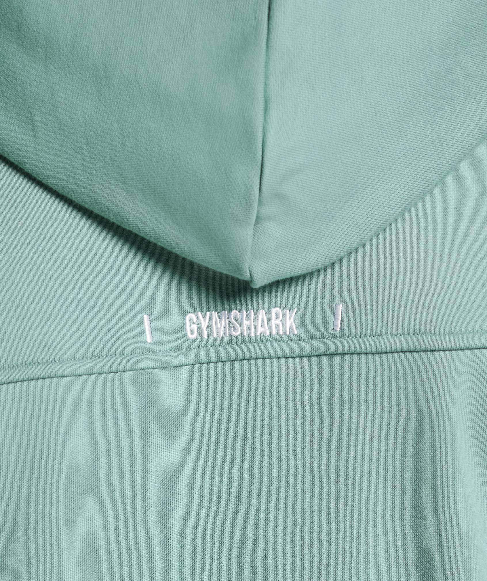 Rest Day Essentials Boxy Hoodie - Celeste Blue