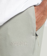 Waffle Shorts - Stone Grey