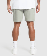 Waffle Shorts - Stone Grey