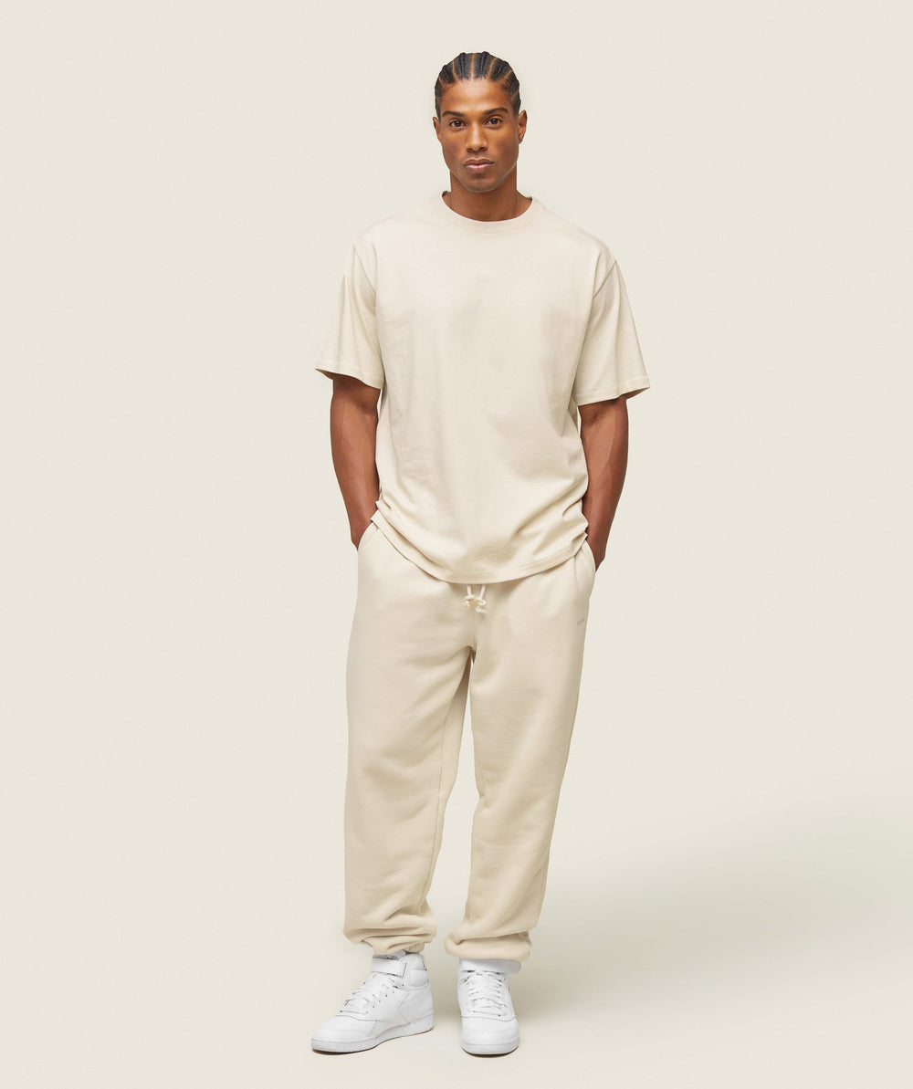 everywear Relaxed Sweatpants - Oat White