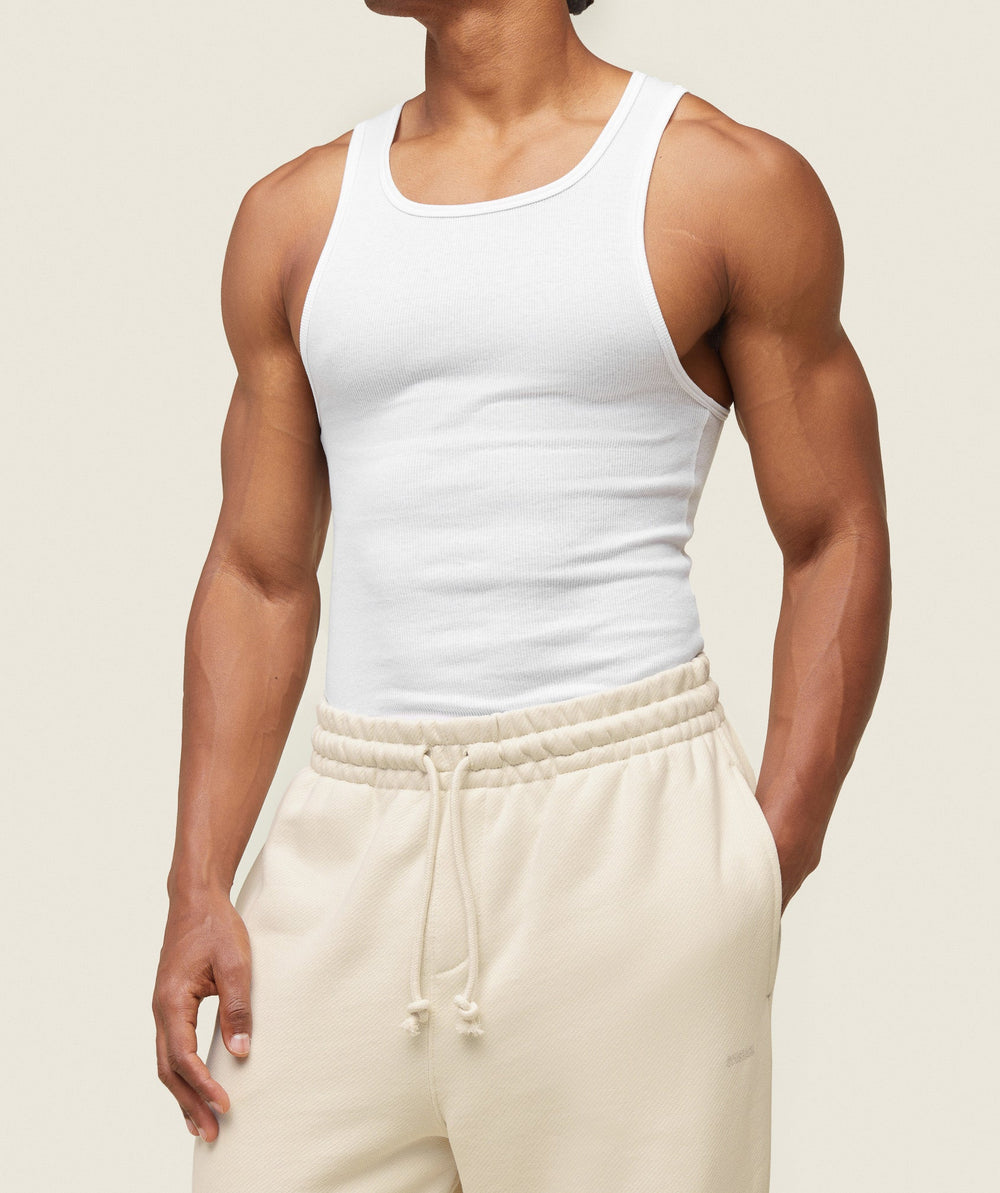 everywear Relaxed Sweatpants - Oat White