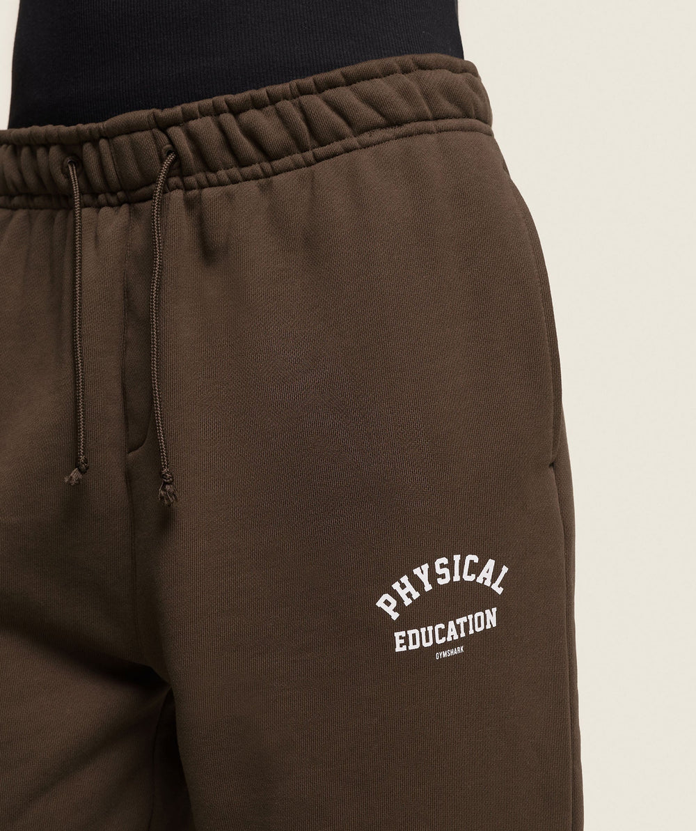 Phys Ed Joggers - Archive Brown