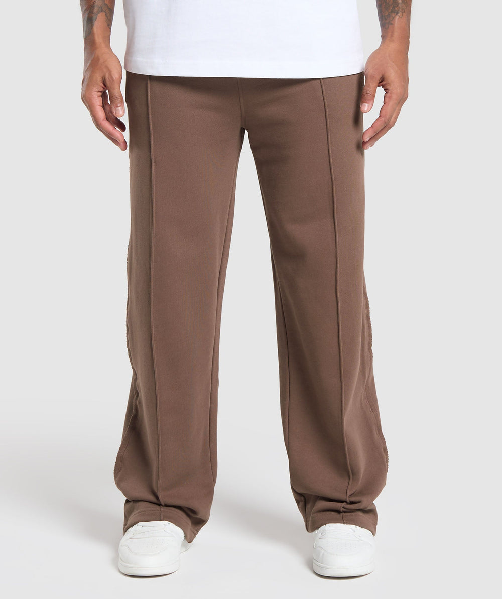 Wide Leg Pants - Soft Brown