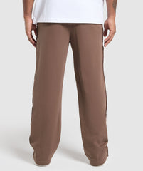 Wide Leg Pants - Soft Brown