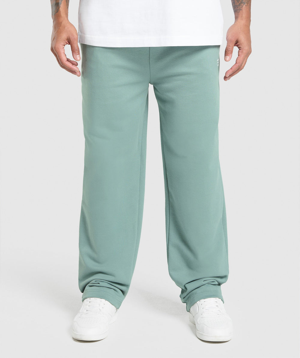Rest Day Essentials Straight Leg Joggers - Celeste Blue