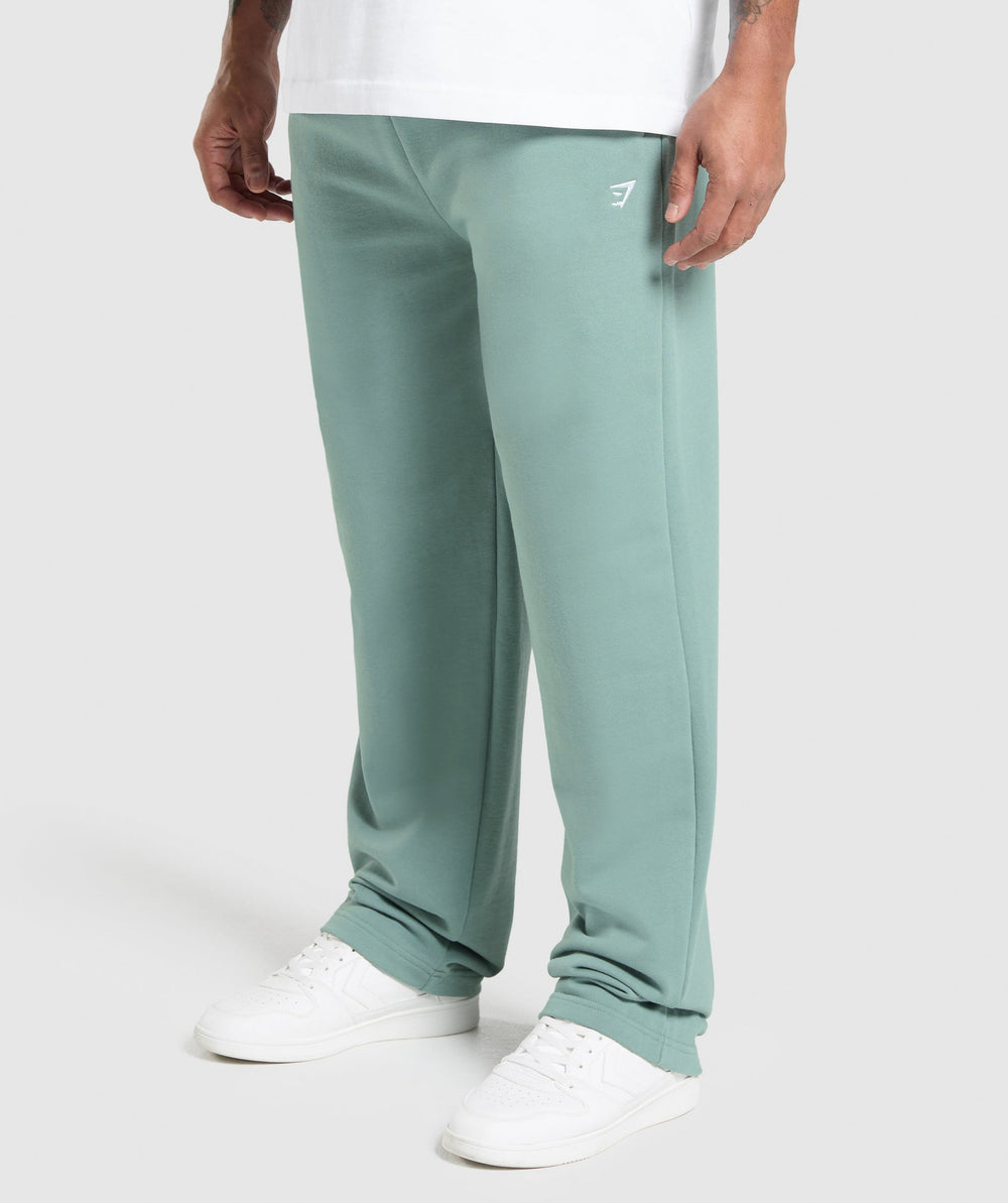 Rest Day Essentials Straight Leg Joggers - Celeste Blue