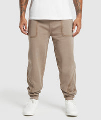 Heavyweight Joggers - Lifestyle Brown