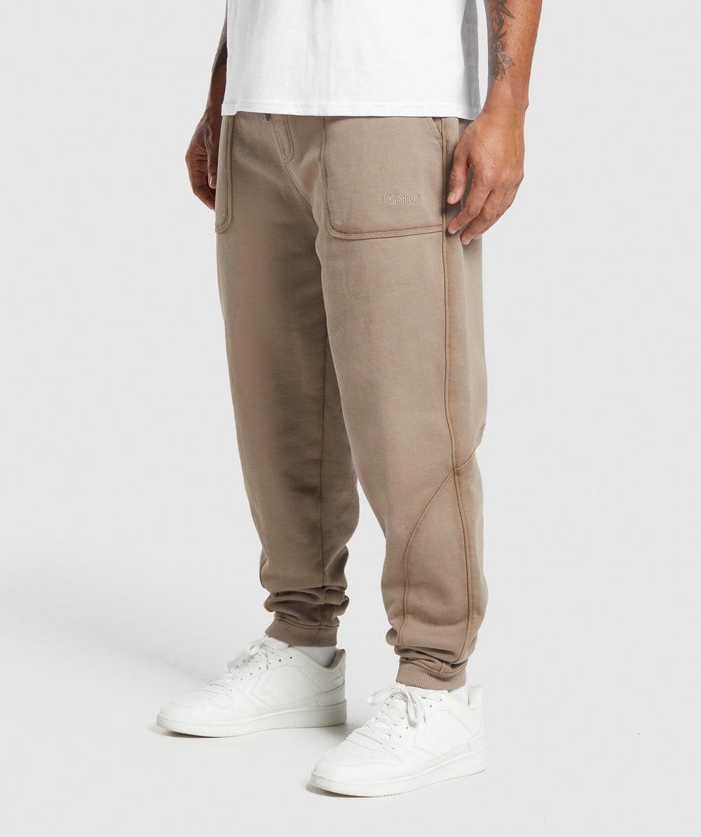Heavyweight Joggers - Lifestyle Brown