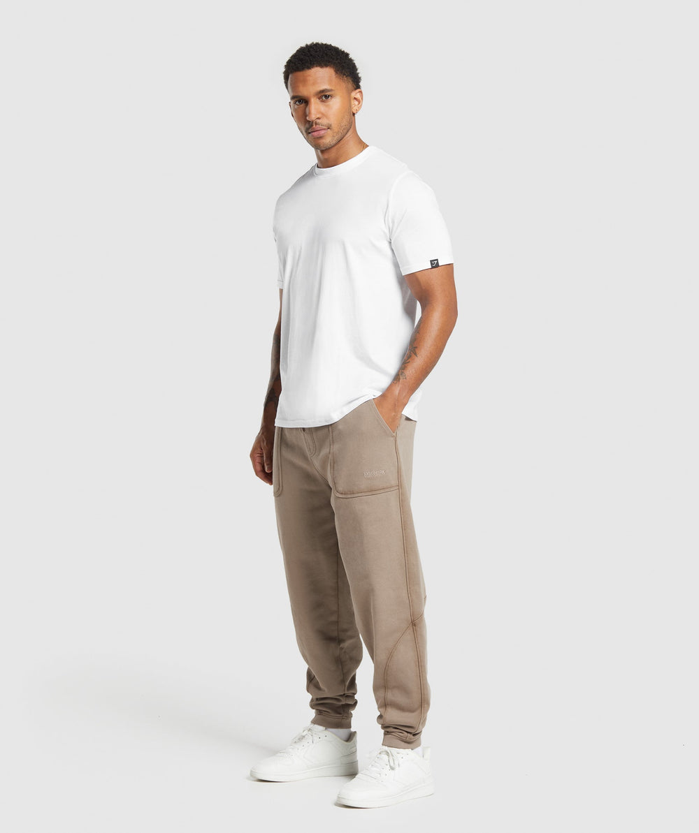 Heavyweight Joggers - Lifestyle Brown